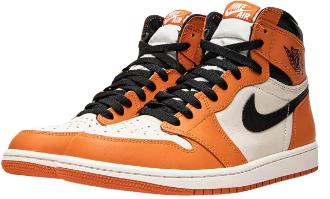 Side View of Jordan 1 Retro Reverse Shattered Backboard